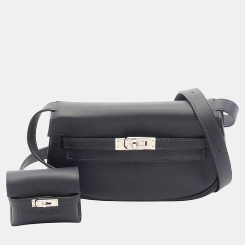 Hermes Kelly Move Shoulder Bag Grey Leather - Hermes - Modalova