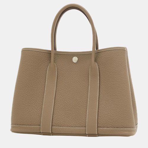 Hermes Negonda Etoupe Garden TPM 30 Tote Bag - Hermes - Modalova