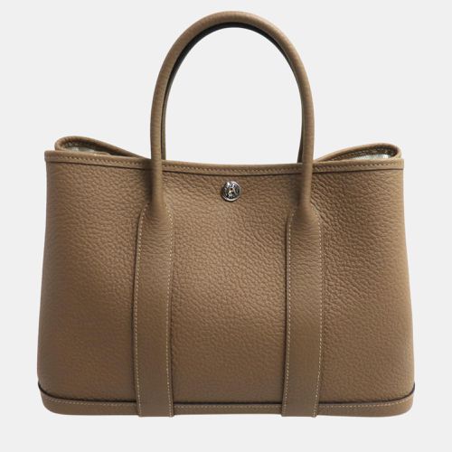 Hermes Etoupe Garden TPM Handbag - Hermes - Modalova