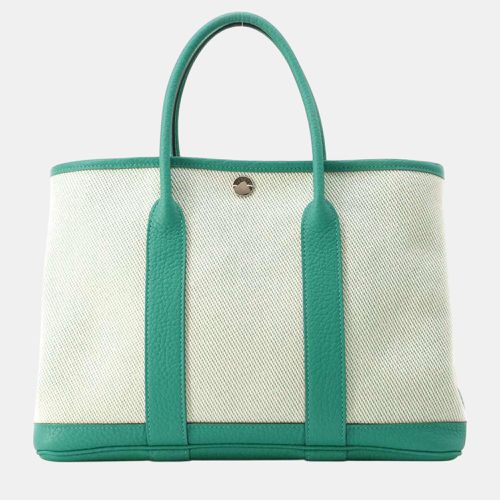 Vert Jade Toile Twill H Negonda Garden TPM bag - Hermes - Modalova