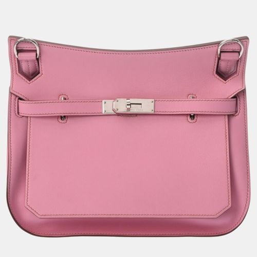 Hermes Pink Swift leather Gypsiere 28 shoulder bag - Hermes - Modalova