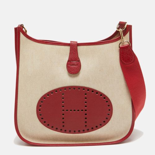 Canvas and Leather Evelyne I GM Bag - Hermes - Modalova