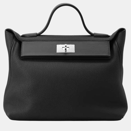 Hermes 24/24 Sac Van Quatre Black Togo Leather Swift Leather Size 35 - Hermes - Modalova