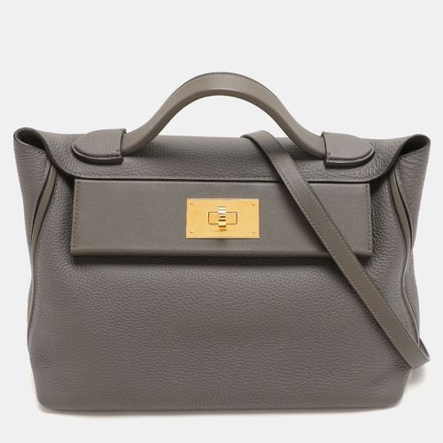 Hermes Grey Togo and Swift Leather 24/24 29 Bag - Hermes - Modalova