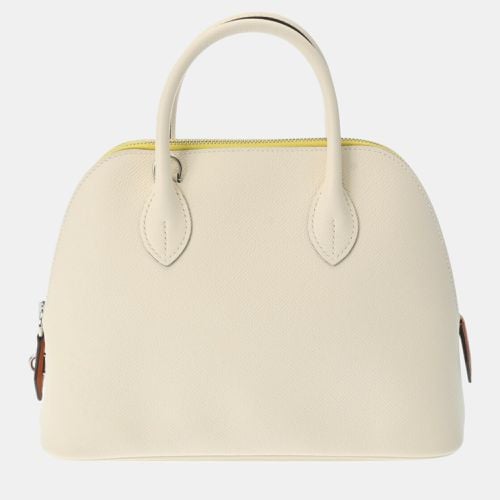 Hermes Jaune Citron/Nata/Terre Bateau Epsom Leather Bolide 1923 25 Handbag - Hermes - Modalova