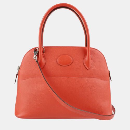 Hermes Rose Jaipur Pink Orange Vaux Epson Bolide 27 Handbag - Hermes - Modalova