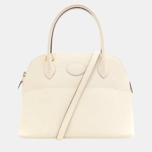 Hermes White Epson Bolide 27 Handbag - Hermes - Modalova