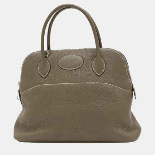 Hermes Taurillon Etoupe Bolide 31 Handbag - Hermes - Modalova