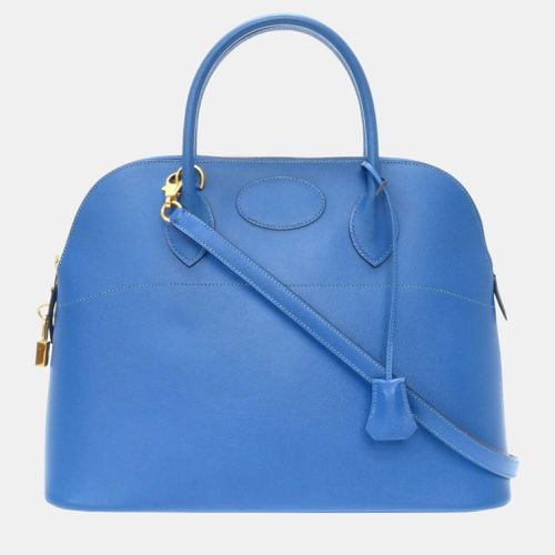 Hermes Couchvel Blue France Bolide 35 Handbag - Hermes - Modalova