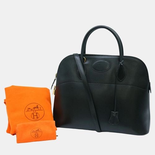 Hermes Epsom leather black Bolide 35 handbag - Hermes - Modalova