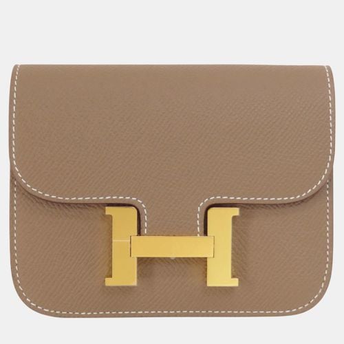 Hermes Etoupe Epson Constance bag - Hermes - Modalova