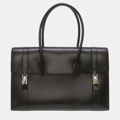 Hermes box calf black drag 2 37 handbag - Hermes - Modalova