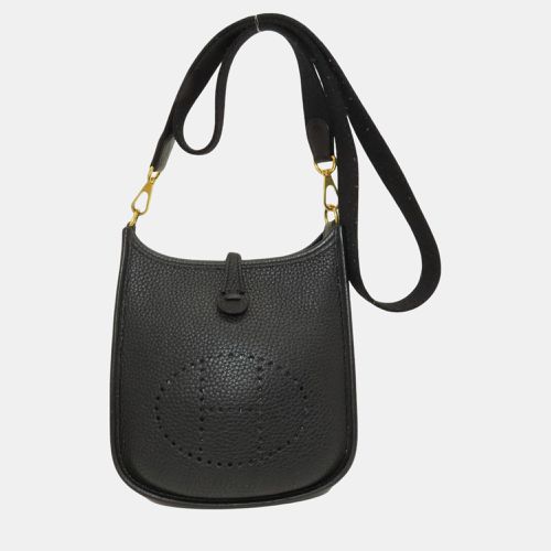 Hermes Black Taurillon Evelyn TPM Shoulder Bag - Hermes - Modalova