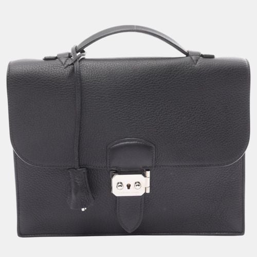 Hermes Taurillon Clece Black Sac a Depeche 27 Bag - Hermes - Modalova