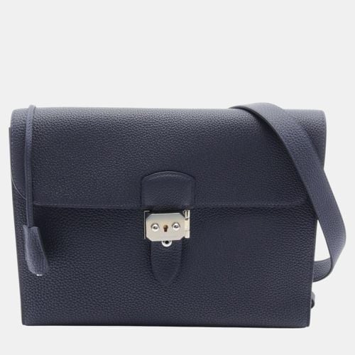 Hermes Navy Togo Sac A Depeche 29 Shoulder Bag - Hermes - Modalova