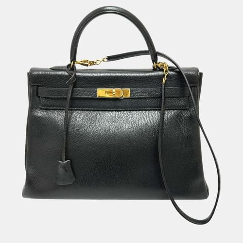 Hermes Ardennes Black Kelly 35 Handbag - Hermes - Modalova