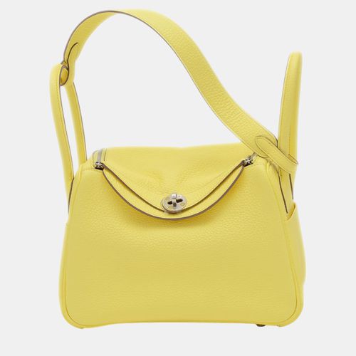 Hermes Taurillon Limoncello Lindy 26 handbag - Hermes - Modalova