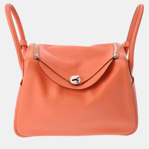 Hermes Mango Swift leather Lindy 30 shoulder bag - Hermes - Modalova