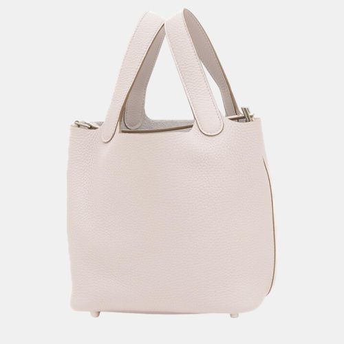 Hermes Taurillon Mauve Pale Picotin Lock PM 18 Handbag - Hermes - Modalova