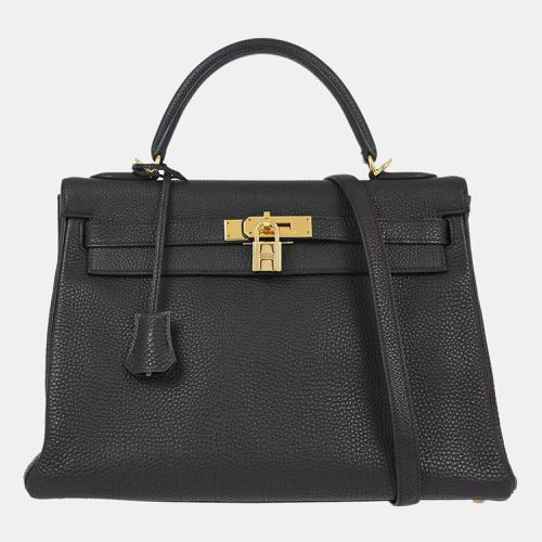 Togo Kelly 32 Retourne Handbag - Hermes - Modalova