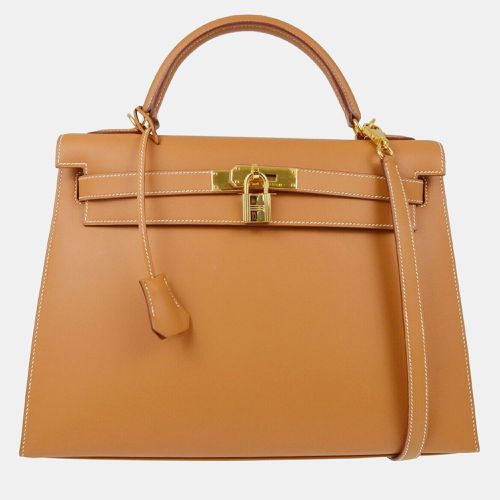 Natural Chamonix Kelly 32 Sellier Handbag - Hermes - Modalova