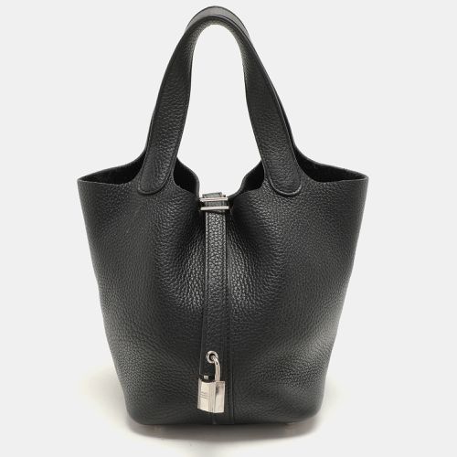 Hermes Black Togo Leather Picotin Lock 18 Bag - Hermes - Modalova