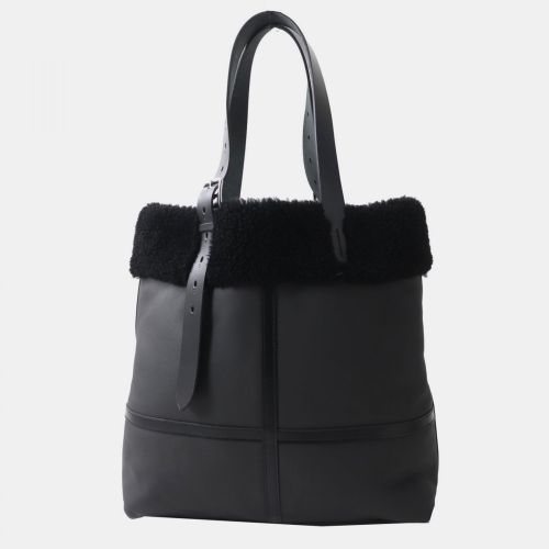 Hermes Black Leather Etrivier Aviator Tote Bag - Hermes - Modalova