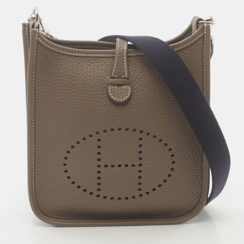 Hermes Brown Leather Evelyne Tpm Shoulder Bag - Hermes - Modalova