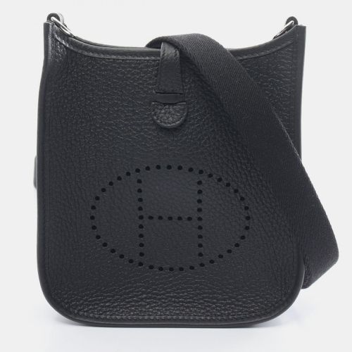 Hermes Black Leather Evelyne Tpm Amazon Shoulder Bag - Hermes - Modalova