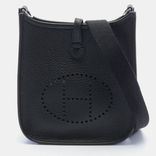 Hermes Black Leather Evelyne Tpm Shoulder Bag - Hermes - Modalova