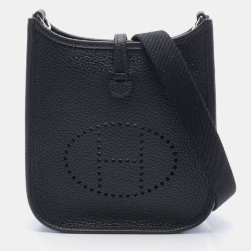 Hermes Black Leather Evelyne Tpm Shoulder Bag - Hermes - Modalova