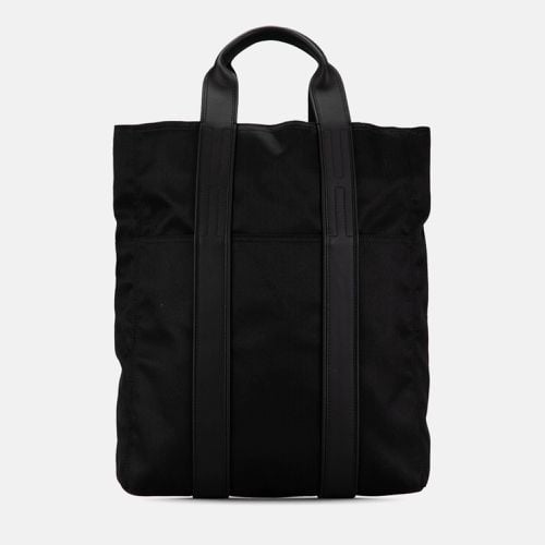 Hermes Black Canvas Acapulco Cabas Mm Tote Bag - Hermes - Modalova