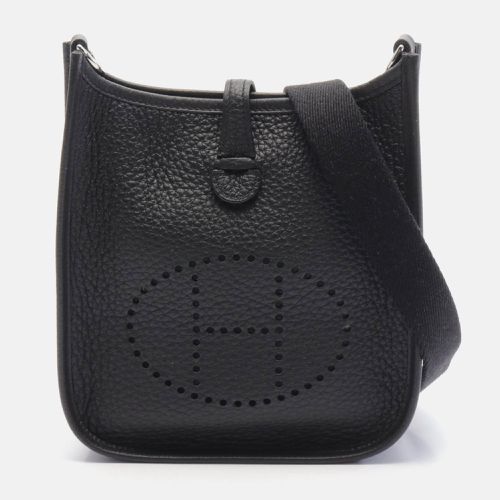 Hermes Black Leather Evelyne Tpm Amazon Shoulder Bag - Hermes - Modalova