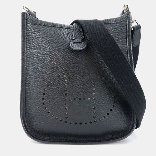 Hermes Black Leather Evelyn Tpm Epsom Shoulder Bag - Hermes - Modalova