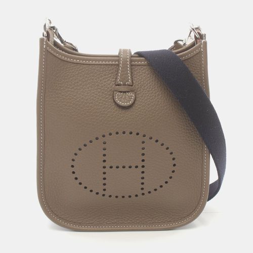 Hermes Brown Leather Evelyne Tpm Shoulder Bag - Hermes - Modalova