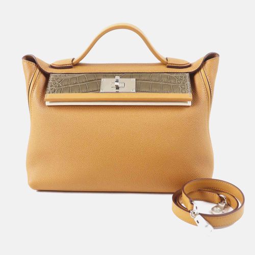 Hermes Grey Leather Sac Van Quatre 24/24 29 Touch Bag - Hermes - Modalova