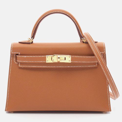 Leather Mini Kelly 2 Handbag - Hermes - Modalova