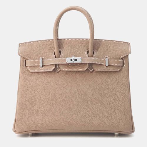 Etoupe Togo Leather Birkin bag Size 25 - Hermes - Modalova