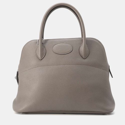 Etain Taurillon Clemence Bolide bag Size 31 - Hermes - Modalova