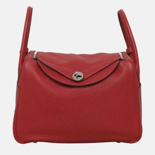 Clemence Leather Lindy 30 Bag - Hermes - Modalova