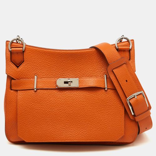 Hermes Potiron Orange Taurillon Clemence Leather Jypsiere 31 Bag - Hermes - Modalova