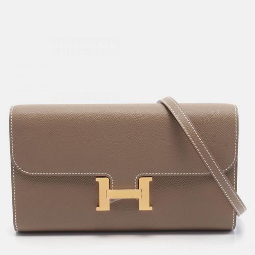 Leather Constance Long To Go Shoulder Bag - Hermes - Modalova