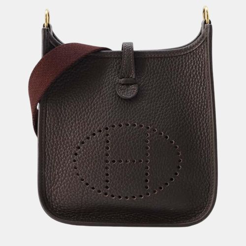 Hermes Evelyne Ebene Taurillon Clemence Size Tpm - Hermes - Modalova