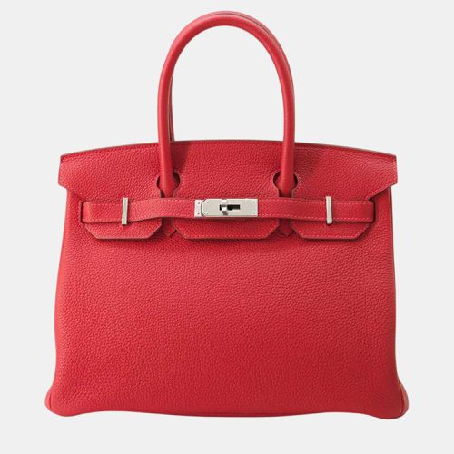 Hermes Birkin Rouge Casaque Togo Leather Size 30 - Hermes - Modalova