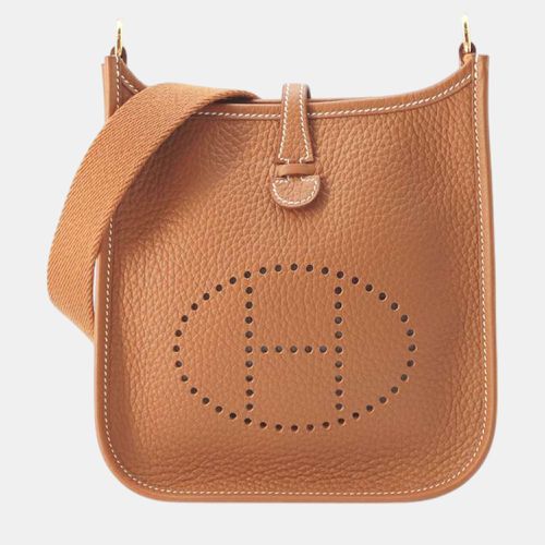 Hermes Evelyne Amazon Gold Taurillon Clemence Size Tpm - Hermes - Modalova