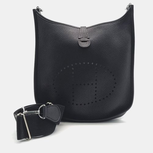 Hermes Black Leather Evelyn 29 bag - Hermes - Modalova