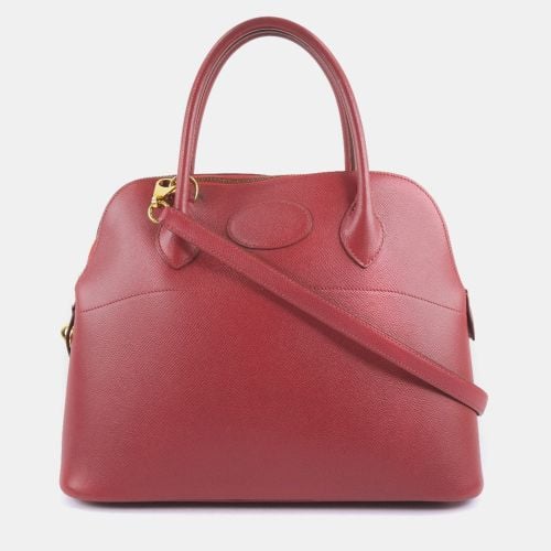 Hermes Red Leather Bolide 31 Tote Bag - Hermes - Modalova