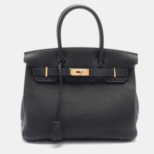 Hermes Black Togo Leather Birkin 30 Tote Bag - Hermes - Modalova