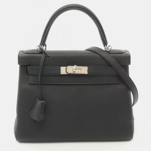 Hermes Black Togo Leather Kelly 28 Tote Bag - Hermes - Modalova