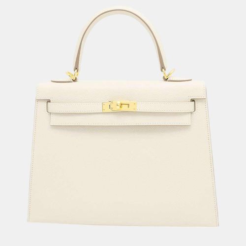 Hermes Craie Epsom Leather Kelly 25 Tote Bag - Hermes - Modalova